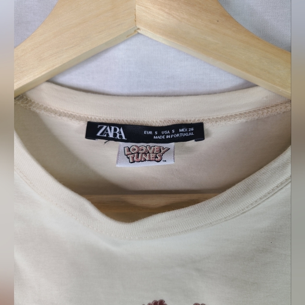Zara Looney Tunes tee- size small womens - Picture 6 of 7